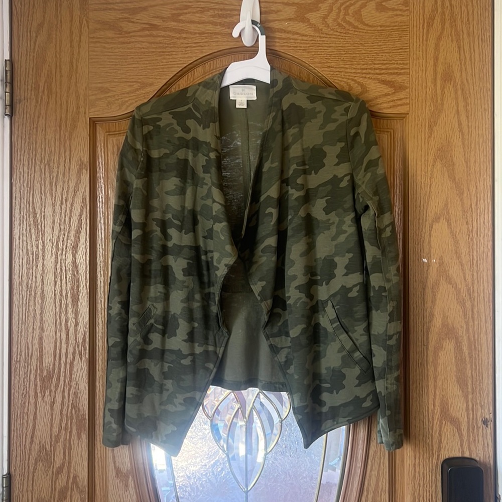 Camouflage blazer
